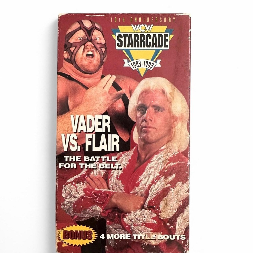Starrcade 10th Anniversary VHS - Red